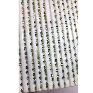 855 pièces d'apatite verte naturelle 4x3mm facette ovale 245 Cts Lot Iroc ventes haute qualité pierre précieuse en vrac apatite coupe ovale - Product Image 1