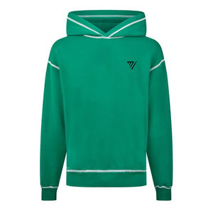 <b>Men</b> <b>Green</b> Hoodie Dress <b>For</b> Casual Wear Sleeveless Hoodie With Athletic Style <b>Tie</b> Dye Oversized Hoodie With Long Sleeves - Product Image 1
