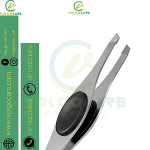 Pince à épiler professionnelle pour femmes hommes pince à épiler oblique pour épiler les sourcils pince à épiler en acier inoxydable de qualité médicale - Product Image 3