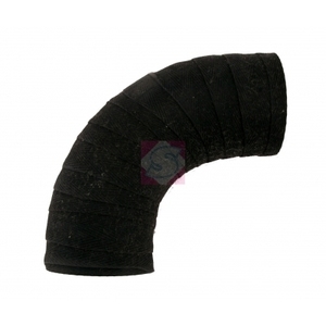Tubo serbatoio 90°, 51 mm, nero - Product Image 1