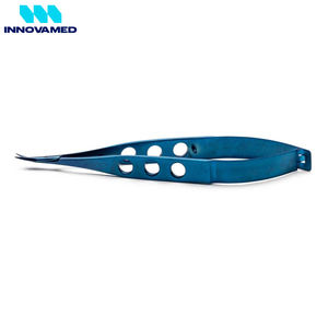 Tijeras de microprecisión de 11,5 cm, punta fina, acero inoxidable, calidad superior, comodidad manual, microtijeras de resorte - Product Image 2