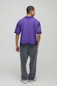 Vente chaude 250 Gsm rétro lavé à manches courtes 100% coton T-Shirts pour hommes/femmes surdimensionné cou rétro marque - Product Image 2