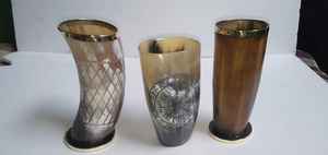 แก้วดื่มฮอร์นที่กำหนดเองเหมาะสำหรับร้านค้ามธุรสและร้านขายไวน์และยังมีไว้สำหรับการขายต่อ - Product Image 2