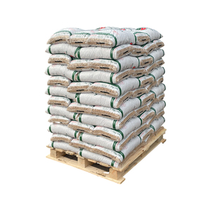 Granulés de bois 8 mm, briquettes beiges, 100 % fibres de bois, en sacs, approvisionnement en vrac pour poêles et chauffage industriel - Product Image 3