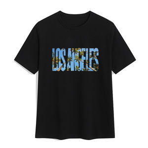 เสื้อยืดคอกลมแขนสั้นผู้ชายไซส์ใหญ่ ผ้าฝ้าย 100% ขายส่ง ลายตัวอักษร ปรับแต่งได้ ใส่สบายสำหรับฤดูร้อน - Product Image 5