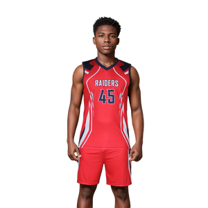 Conjuntos de voleibol de alto rendimiento de diseño personalizado OEM tela de poliéster 100% transpirable impresión por sublimación uniformes personalizables - Product Image 1