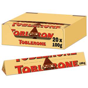 Toblerone Triangle Suisse, chocolat noir, chocolat au lait, chocolat blanc, bonbons, 100g - Product Image 2