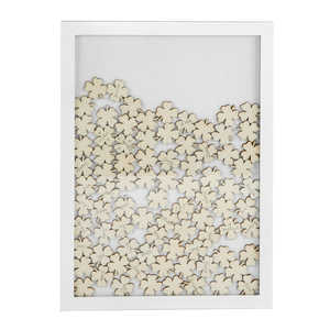 Libro de Visitas para Boda con Diseño de Trébol en Marco para Escribir - Product Image 2