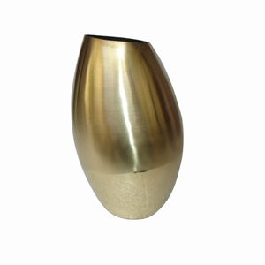 <b>Top</b> Trending Aluminum Handcrafted Flower Vase Vertical Decoration Classic Style Metal Vases Dinner Tabletop Decor Metal Flower - Product Image 2