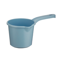 Pot de fleurs multifonctionnel en plastique PP durable de 1,5 L, écologique, couleur personnalisée, poignée ergonomique facile à saisir, design moderne pour la maison