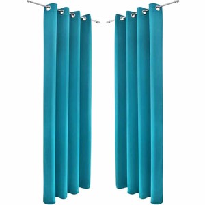 Rideaux en voile de lin de style moderne OEM, imprimés et brodés sur mesure, pour salon et chambre à coucher - Product Image 1