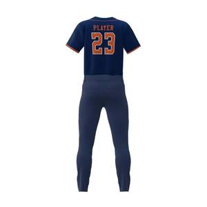 Torneos profesionales College Jersey Pant Nombre del equipo personalizado y número Impreso Uniforme de béisbol de secado rápido Conjuntos Precio - Product Image 3
