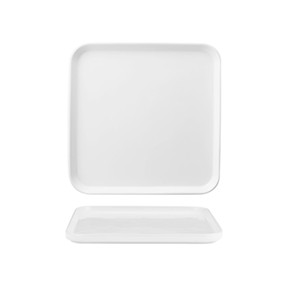 Plato cuadrado apilable Scandia M1934 de 28 x 28 cm para restaurantes, suministros de catering, vajilla al por mayor - Product Image 1