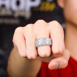 14K White Gold GRA Certified Fine Jewelry Wedding Engagement <b>Ring</b> VVS Moissanite Diamond for Women for Parties - Product Image 4