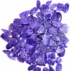 Incroyable Charoite Loose Gemstone Toutes Formes Charoite Stone Pour La Fabrication de Bijoux Vente en Gros de Bijoux Charoite Fourniture de Bijoux - Product Image 3