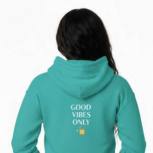 Sweat à capuche personnalisé OEM pour femme, broderie 3D sur le devant, tissu polaire confortable, coupe décontractée, style streetwear, design polyvalent - Product Image 2