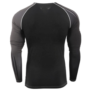 Taille personnalisée pour hommes UPF 50 Compression Fitness Rash Guard Top OEM Vendeur Confortable Produit très vendu - Product Image 6