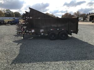 Remolque de Volteo con Motor y Engranajes 14LP 1483, con 4 Lados, 14K GVWR, Alta Productividad, en Venta - Product Image 2