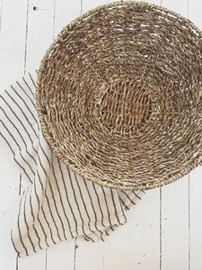 Seagrass Footed Bowl Natural <b>Tableware</b> Meal Presentation Decor Eco-Friendly Wholesale Vietnamese Products - Product Image 5