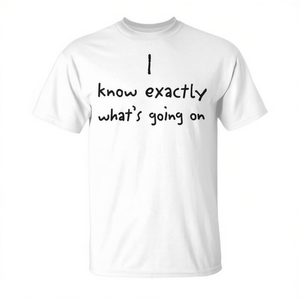 T-shirt bianca con stampa promozionale dal design accattivante per esprimere la consapevolezza - Product Image 2