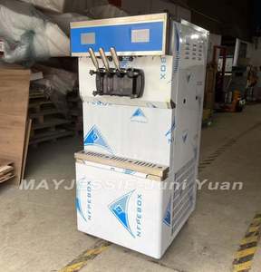 Machine à glace molle CE Helado Suave 3 saveurs, machine à glace molle/yogourt avec prérefroidissement - Product Image 2