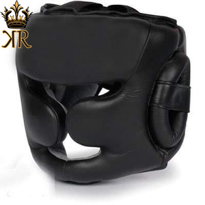 Factory Manufacture High Quality PU Leather Boxing Head Guard Universal <b>Helmets</b> for Adult <b>Kids</b> Boxing Training <b>Helmets</b> - Product Image 1