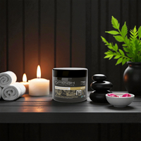 Crema de Masaje Herbal Anticelulítica Unisex Relax Private Label Mate & Chocolate 500ml |   Tratamiento de Desintoxicación Corporal OEM/ODM