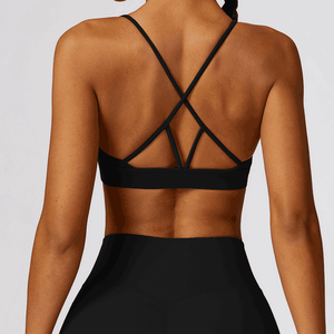 Conjunto de Yoga acanalado de manga larga de dos tonos para mujer, nuevo traje deportivo de entrenamiento de gimnasio de dos piezas, Top corto y mallas de talla grande - Product Image 5