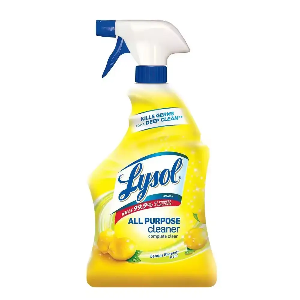 Top-Exporteur in großen mengen Lysol Allzweckreiniger, Desinfektions- und Desinfektionsspray, zum Reinigen und Entdecken von Geruch, Zitronenbrise-Duft, 32 Unzen