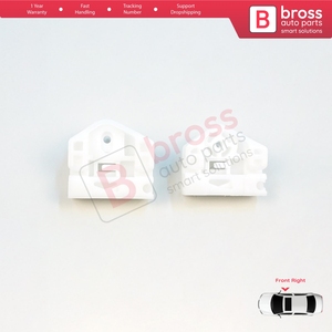 Clips de réparation de lève-vitre BWR717+BWR718 A+B avant droit pour Kangoo MK2 FW KW 2007-2021 Citan W415 807207012R - Product Image 2