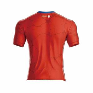 Maillot de basket-ball ensemble vêtements de sport respirants maillot de basket-ball rouge sport personnalisé uniformes de basket-ball personnalisables disponibles - Product Image 1