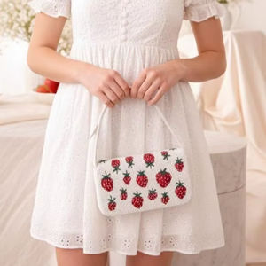 Sacs pour femmes en perles faites à la main de luxe en gros GC-BG-608 Mode ethnique tendance pour les fêtes Cadeaux Doublure en nylon - Product Image 1