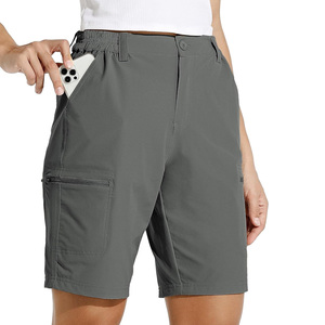 Short de golf pour femmes OEM tissu extensible respirant écologique séchage rapide logo personnalisé imprimé pour les promotions marque cadeaux - Product Image 1