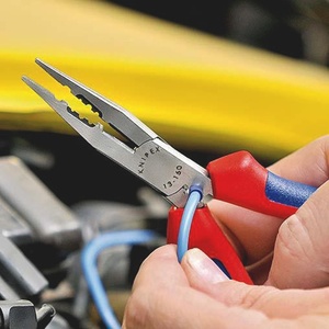 Alicates para crimpar cables de 160 mm, 0.5-2.5 mm, con mangos multicomponentes pulidos KNIPEX - Product Image 3