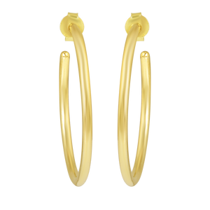 Créoles plissées en argent massif 925, or jaune, fabrication de boucles d'oreilles faites à la main, bijoux pour filles et femmes, vente en gros - Product Image 6