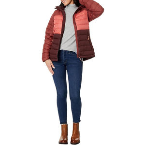2025 elegante chaqueta acolchada impermeable de Invierno para mujer abrigo grueso de alta calidad cálido Puffer cierre de cremallera transpirable - Product Image 4