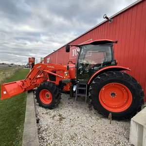 Tracteur à pied Kubota M4073 4WD pour la ferme et l'agriculture Mini tracteur à roues 4WD avec moteur neuf d'occasion/état neuf - Product Image 1