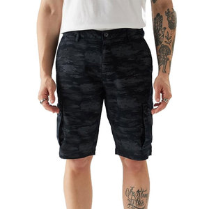 Pantalones Cortos Cargo Casuales para Hombre de Alta Calidad, Transpirables, de Secado Rápido, Elásticos, 100% Algodón, Sólidos, Ecológicos, con Bolsillos, Talla Adulto - Product Image 1