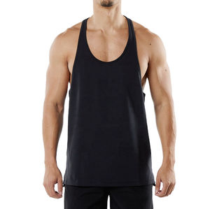 2024 hommes Gym débardeurs respirant Fitness maillots musculation Stringer avec Technique lavée pour l'entraînement - Product Image 1