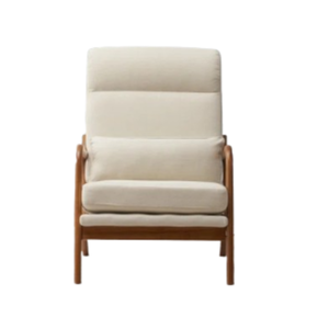 Modern Teak Wood Dining Chairs with Waterproof Plush Cotton Cushioning Durable & Eco-Friendly Design for Hotel Use - Product Image 4