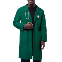 Blouse de laboratoire médicale pour hommes, fabrication OEM, nouvelle arrivée, blouse de laboratoire pour infirmières avec taille personnalisée