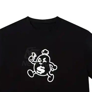 Ropa de moda Color sólido Puff Impreso de punto Camisetas de hombre Ropa de verano Pakistán Hecho 100% Algodón Secado rápido Ecológico - Product Image 3