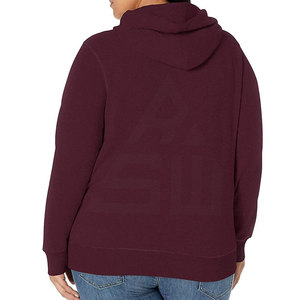 Sweat-shirts pour femmes en tissu éponge respirant pour l'hiver, logo frontal, couleur unie, haute qualité, logo personnalisé, sweat-shirts élégants - Product Image 3