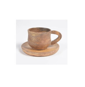 Sous-verre en pierre de tasse de thé en bois pour la maison et le bureau sous-verre de tasse pour la forme de pièce de conception de fleur avec le produit naturel - Product Image 6