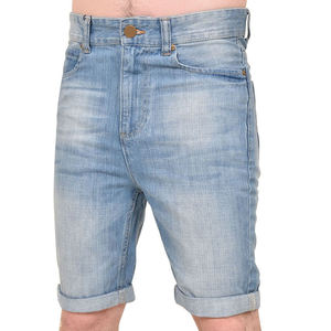 Shorts de Mezclilla de Lona Ecológicos, Transpirables, de Secado Rápido, Estilo Urbano, Holgados, para Hombre, Diseño Sólido, Marca Personalizada Informal - Product Image 4