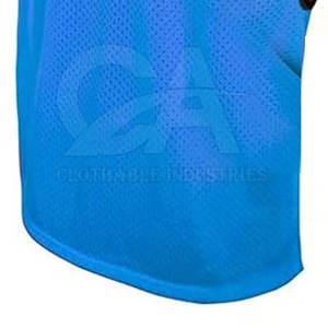 Reflector de trabajo de alta visibilidad de construcción hecho a medida de fábrica ropa babero reversible reflectante de seguridad - Product Image 4