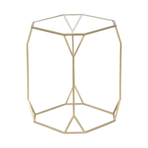 Meilleure vente de table d'appoint en métal de conception personnalisée pour l'affichage et l'utilisation à domicile fabricant de l'usine indienne - Product Image 1
