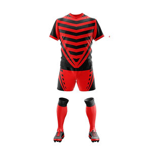 Ensembles d'uniformes de rugby professionnels maillots d'équipe personnalisés Shorts OEM fournisseur de vêtements de sport en gros de haute qualité durable et écologique - Product Image 2