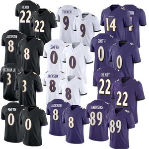 Maillots de football américain 2025 Baltimore pour hommes et femmes, vêtements de sport, 100 % polyester, antibactériens, respirants, séchage rapide, grandes tailles - Product Image 1