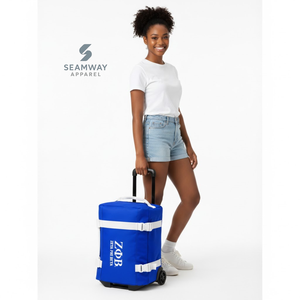 Maleta de Viaje Moderna de Gran Capacidad Zeta Phi Beta Sorority, Tamaño de Cabina, Resistente, con Ruedas - Product Image 4